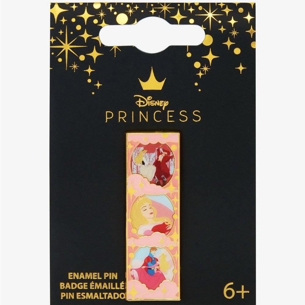 Loungefly Disney Sleeping Beauty Aurora Scenes Enamel Pin